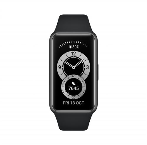 Huawei Band 6 aangesloten polsband zwart