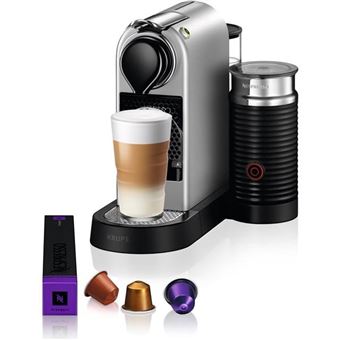 Machine à café Nespresso® de Krups, CitiZ&milk Refresh 2019 argent XN761B