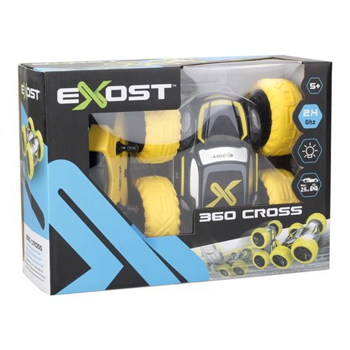 Voiture télécommandée 360 Cross Jaune à Batterie Exost - vue 6