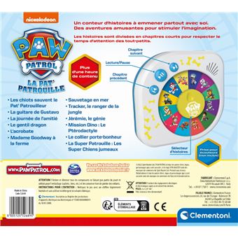 Conteuse d’histoires Clementoni Mon conteur d'histoires Pat' Patrouille