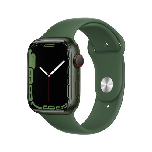 Apple Montre connect&eacute;e APPLE WATCH S7 ALU 45 GREEN CELL SPORT