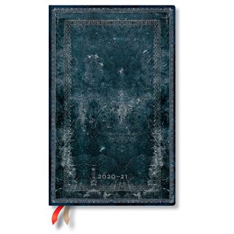 Agenda scolaire Paperblanks 2020 2021 Acier Nuit Maxi Semainier