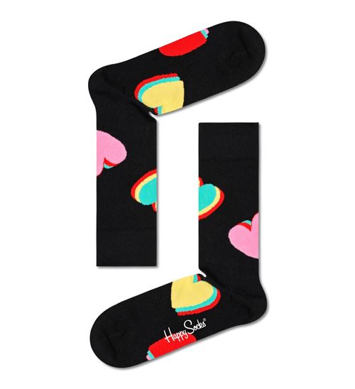 Chaussettes hautes et mi-bas Happy Socks My Valentine Taille 41-46