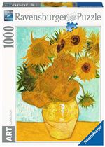 Puzzle 1000 pièces Ravensburger Art collection Les Tournesols Vincent Van Gogh