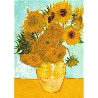 Puzzle 1000 pièces Ravensburger Art collection Les Tournesols Vincent Van Gogh