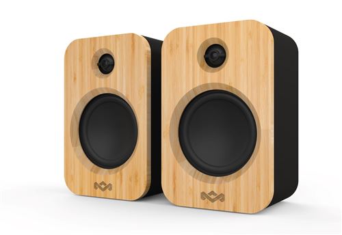 Enceintes amplifiées Bluetooth House of Marley Get Together Duo vendues par paire