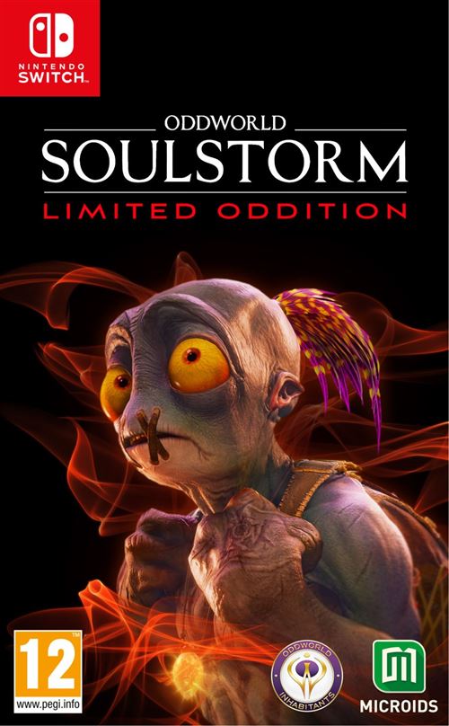 Pochette avant du jeu Oddworld: Soulstorm Edition Collector Nintendo Switch