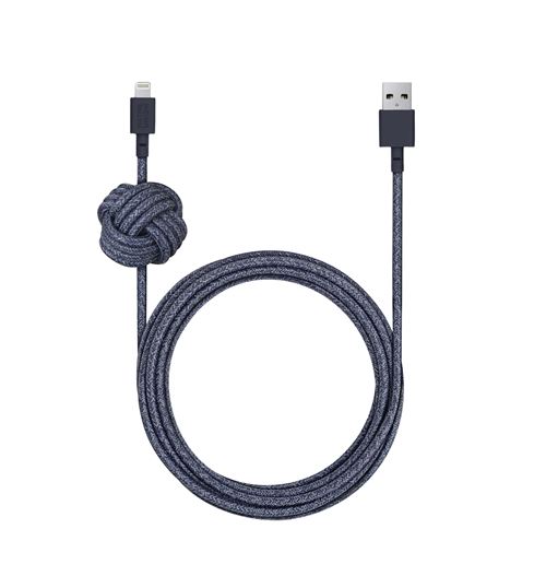 Câble de charge Native Union Lightning Indigo 3m