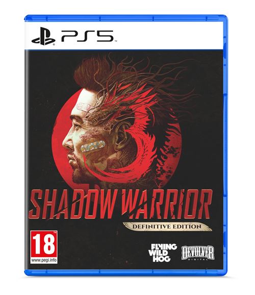 Pochette avant du jeu Shadow Warrior 3 Definitive Edition PS5