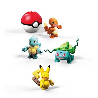 Jeu de construction Mega Bloks Pokémon 4 amis de Kanto