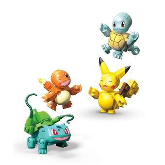 Jeu de construction Mega Bloks Pokémon 4 amis de Kanto