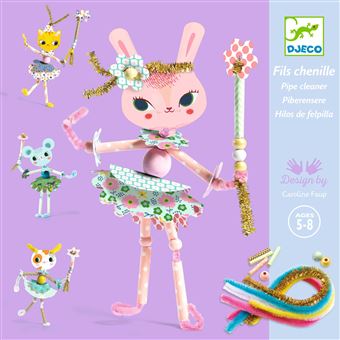 Coffret créatif Djeco Enfilage mes fées à moi