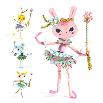 Coffret créatif Djeco Enfilage mes fées à moi