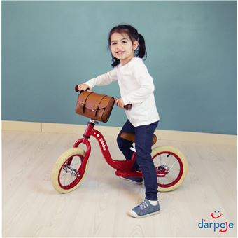 Draisienne Funbee Vintage 12'' Rouge et Beige