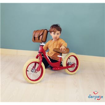Draisienne Funbee Vintage 12'' Rouge et Beige