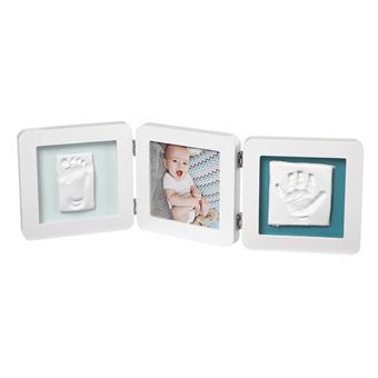 Cadre Photo Baby Art My Baby Touch Double Print Blanc Produits Bebes Fnac