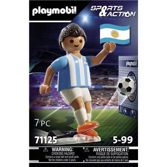 Playmobil 71125 Joueur de football Argentin