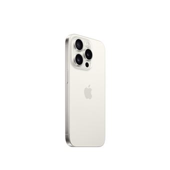 5% sur Apple iPhone 15 Pro 6,1 5G Double SIM 128 Go Blanc Titanium - iPhone  - Achat & prix