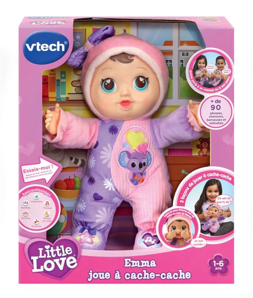 Poupon Vtech Little Love Emma joue à cache-cache État correct - VTech reconditionné disponible sur Fnac