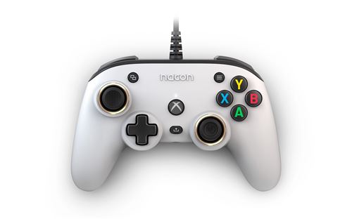 Manette Nacon Pro Compact pour Series X/S/Xbox One/PC Blanc