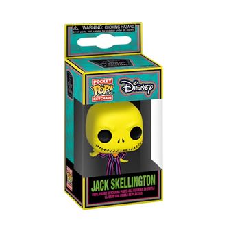 Figurine Funko Pop Keychain Disney The Nightmare Before Christmas Jack Skellington Black Light