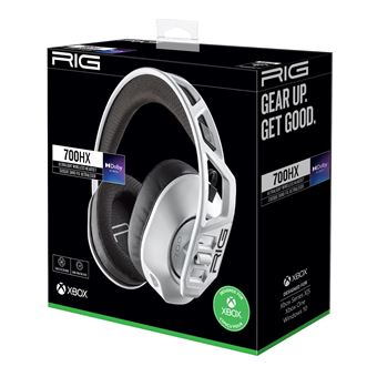 Casque gaming sans fil ultra-léger pour Xbox Series X/S/Xbox One Nacon RIG 700HX Blanc