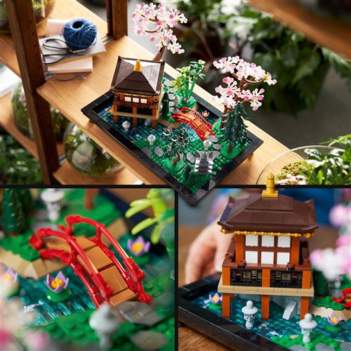 LEGO Icons Le Jardin Paisible 10315 LEGO : la boîte à Prix Carrefour