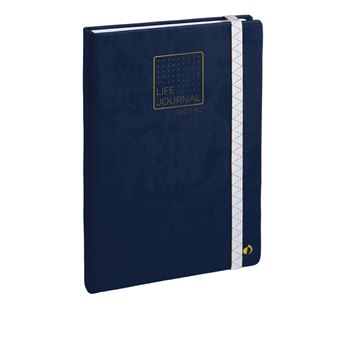 Carnets et journaux intimes Quo Vadis Carnet life journal bleu ocean