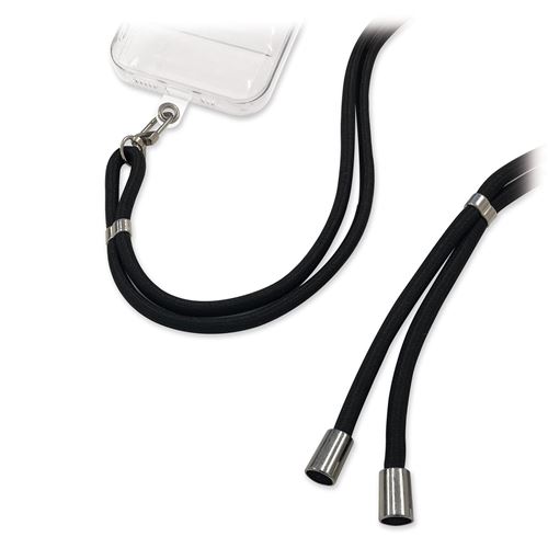 Bandoulière universelle Wefix pour téléphone mobile Noir