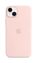 Apple - Coque de protection pour téléphone portable - compatibilité avec MagSafe - silicone - rose craie - pour iPhone 14 Plus