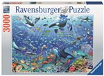 Puzzle Ravensburger Monde sous-marin coloré 3000 pièces