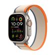 Apple Watch Ultra 2 GPS + Cellular Boîtier en Titane de 49 mm avec Boucle Trail Orange et Beige M/L