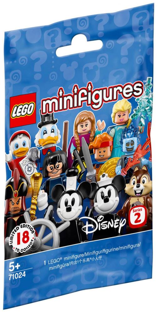 LEGO® Minifigures 71024 Disney Série 2 Modèle aléatoire