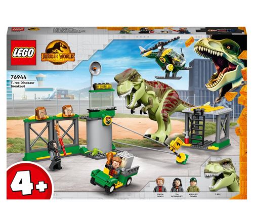 LEGO® Jurassic World™ 76944 L’évasion du T. rex