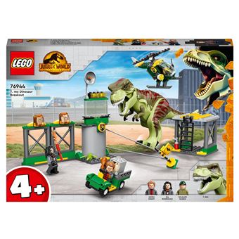 LEGO® Jurassic World™ 76944 L’évasion du T. rex