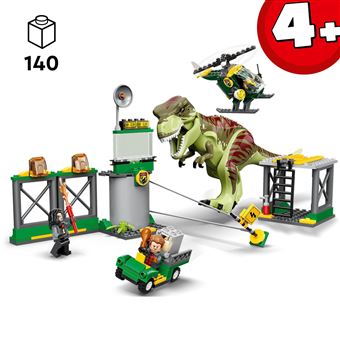 LEGO® Jurassic World™ 76944 L’évasion du T. rex