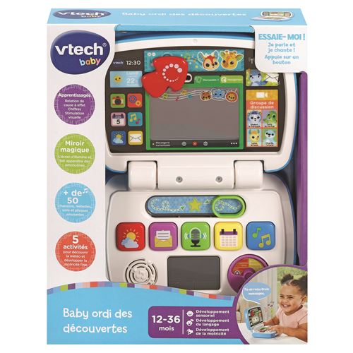 Ordinateur Éducatif Vtech Baby Ordi Des Découvertes