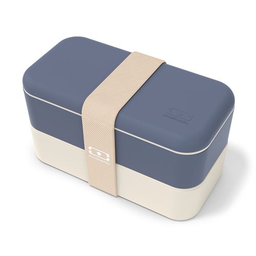 Lunchbox Monbento Original Bleu naturel et Beige