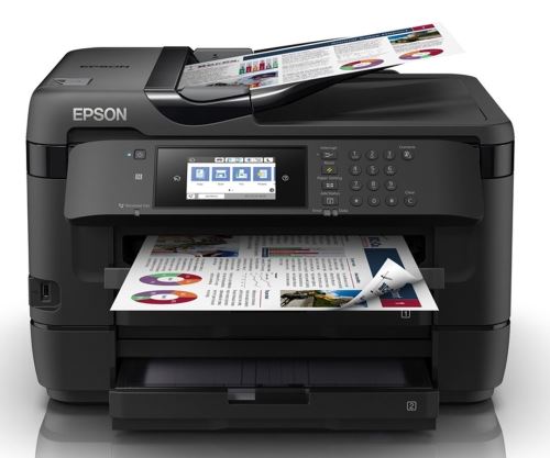 Imprimante Epson WorkForce WF-7720DTWF Multifonctions Ethernet et WiFi Noire