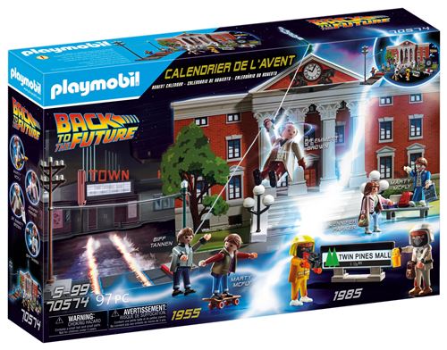 BACK TO THE FUTURE-CALENDRIER DE LAVENT PLAYMOBIL