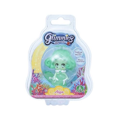 Figurine Glimmies Blister 1 Aquaria Alga Bleu 6 cm