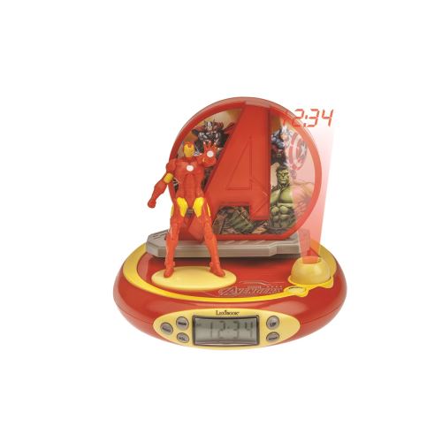 Radio Réveil Projecteur Lexibook Avengers Iron Man