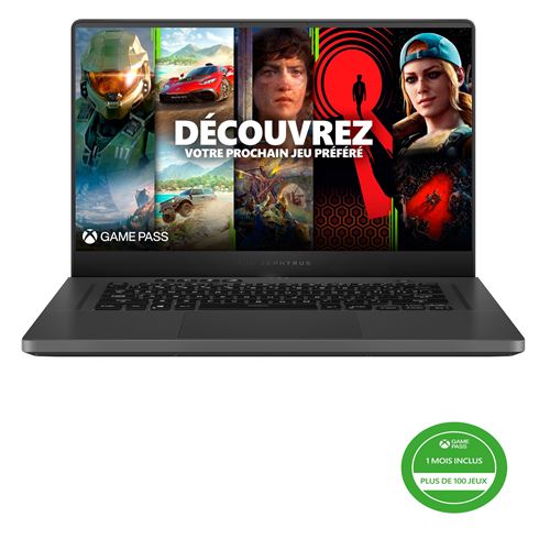 Pc Portable Gaming Asus Rog Ga503Rw-Ln060W 15.6" Amd Ryzen 9 32 Go Ram 1 To Ssd Nvidia Rtx 3070Ti Gris + 1 Mois D’Abonnement Xbox Game Pass Inclus À L’Achat De L’Appareil