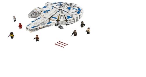 LEGO Star Wars 75212 pas cher, Le Faucon Millenium du raid de Kessel