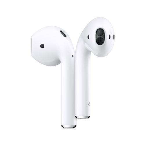 Ecouteurs sans fil Apple AirPods V2 avec boîtier de charge