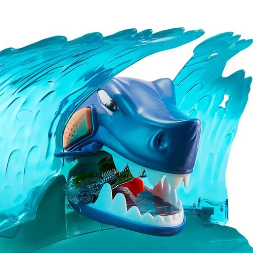 Piste Hot Wheels Shark Attack Avec Voiture - Circuit Requin Jouet Pour Enfant Dès 4 Ans