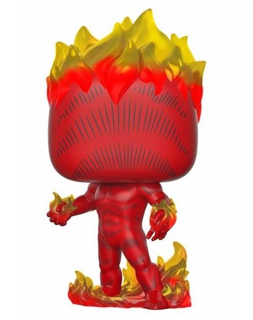 Figurine Funko Pop Marvel 80 ans Human Torch