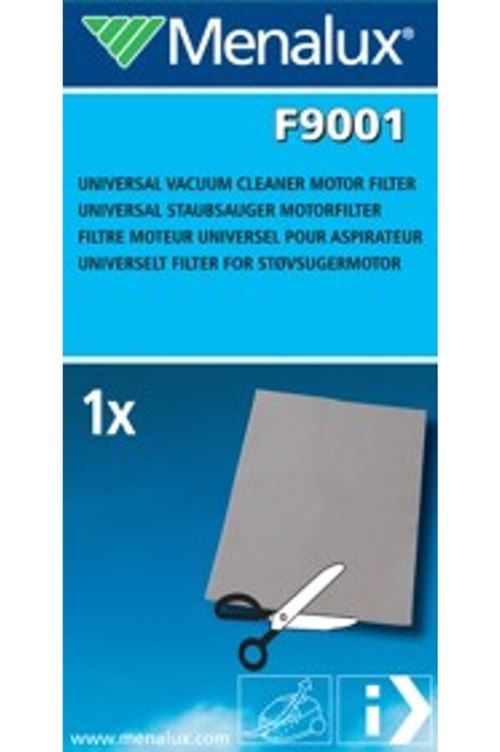 Menalux f9001 accessoires aspirateur filtre moteur blanc 215 x 300 mm