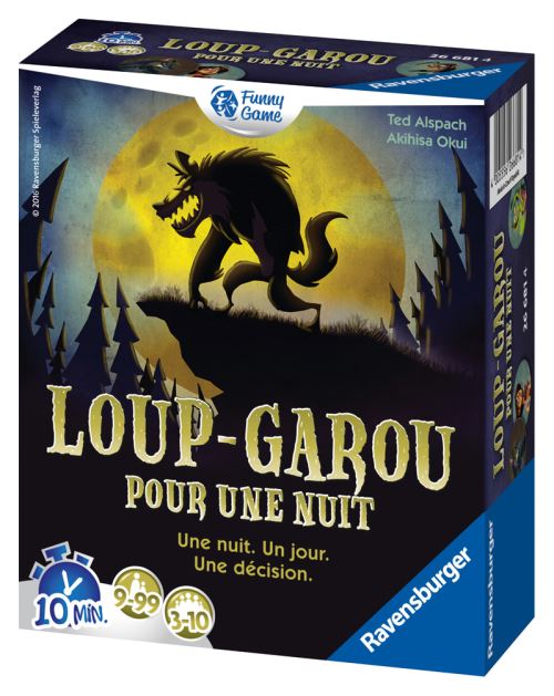 Boite de Jeu d'ambiance Ravensburger Loup-garou pour une nuit