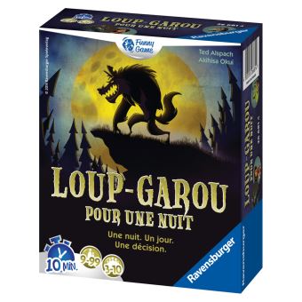 Jeu De Bluff Ravensburger Loup Garou Pour Une Nuit Autre Jeu De Societe Achat Prix Fnac